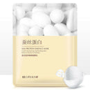 10Pcs BEOTUA Skin Care Snail Hyaluronic Acid Silk Protein Face Masks Moistu