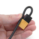 3pcs XT60 Male Bullet Connector to Male DC 5.5mm x 2.5mm DC5525 Power Cable for