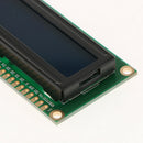 1602 LCD Screen 16x2 Character LCD Display Module White on Blue Background