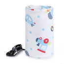 Baby Bottle Warmer Portable Milk Cup Heater Infants Feeding Bottle Bag (A)