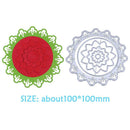 6pcs DIY Hollow Flower Cutting Dies Stencils Scrapbook Embossing Craft Gift