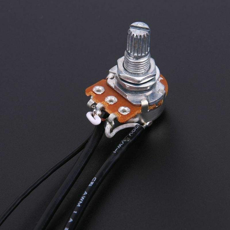 Guitar Passive Volume and Tone Control Wiring Harness with 6.3mm Input Sock