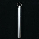 Pocket Toothpick Holder Waterproof Useful Alloy Box Metal Pill Case Keychain