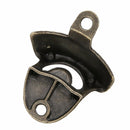 Retro Bronze Metal Wall Mounted Wine Beer Bottle Cap Bar Opener Kitchen Tool