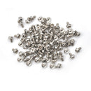 100x Toothed Hex 6/32 Computer PC Case Hard Drive Motherboard Mounting Screws FT