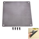rte Cuttable Computer Mest 140mm PC Fan Dust Filter Dustproof Anti-Dust Case LJ