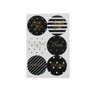 60x thank you love you Adhesive Baking sealing label tag  For Party Gift Bag Z
