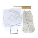 Bee Clothing + Kid gloves + Bee brush + stainless steel nest frame folder B