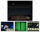 Glow in the Dark Stars and Large Moon Luminous Stick on Decoration Room Decals