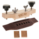Practical Wooden Folk Guitars Bridge with Bridge Install Caul Clamp Tools