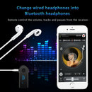 Wireless Bluetooth 3.5mm AUX Audio Stereo Music Home Car Receiver AdapterB_kz