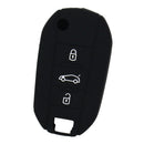 Car Key Protive Cover Holder for BUICK Flip Folding Remote Key Fob Black