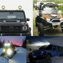 72W LED Work Light Flood Spot Beam Bar Car SUV ATV Off-Road Driving Fog LamS Hn