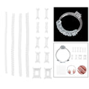 Set of 14 Wedding Invisible Ring Size Reducer for Loose Ring Easy to clean