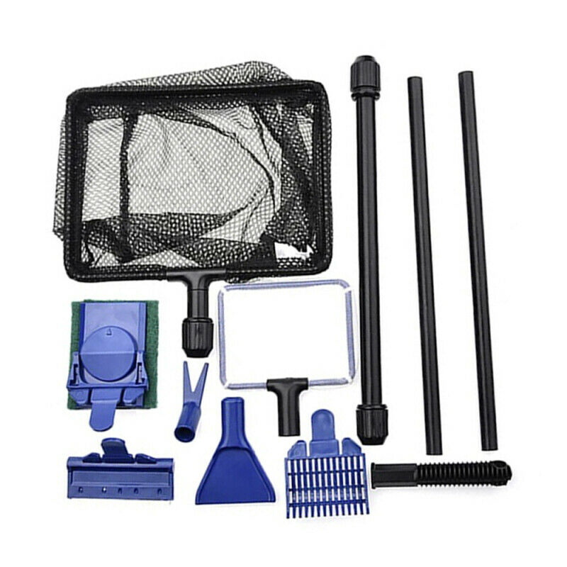 Pet Fish Tank Algae Vacuum Gravel Cleaner Magnetic Brush Aquarium Cleaning XUI