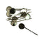 30Pcs Hair Slide With Pad Clips Cabochon Setting Blanks Tray DIY Findings