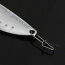 1pc New 55mm 15g Leech Spoon Paillette Fishing Lure Stosh Crank Bait Treble Hook