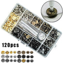 Heavy-Duty Rivet Poppers Snap Fasteners Stud Clothing Sewing Leather Craft 120X