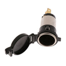 Easy Install Safety 12V/24V 30A and 12V 120W Power Motorcycle Lighter Socket