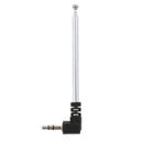 Durable Replacement 4 Section Retractable Telescopic Aerial FM Radio Antenna