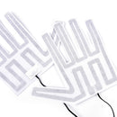 12V glove heated pad electric heating element winter outdoor warm 'mitten heR`US