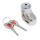 DX10 Metal New Motorcycle Bicycle Antitheft Wheel Disc Brake Lock Security