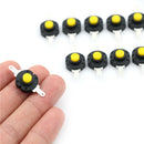 10pcs Flashlight Switches DC 12V 0.5A Self-locking Micro Push Button Switch A Ew
