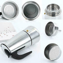 Stainless Steel Filter Mocha Coffee Pot Moka Italian Coffee Maker (300ml)