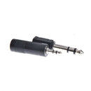 guitar audio cable 6.35mm straight to right angle plug acket with 3 adapters  Z
