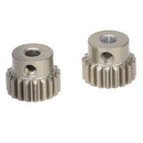 2Pcs 48DP 3.175mm 19T Motor Pinion Gear for RC Car Brushed Brushless Motor