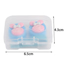 Lovely S multicolor mini portable contact lens case holder contact lensesboxe XP