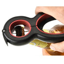 Multi-Purpose Hand Jar Bottle Opener Kitchen Twist Tool Easy Grip Black 1