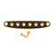 1 Set Guitar String Mounting Ferrules Bushings w/ Screws Golden Guitar Parts