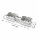 Kitchen Sink Faucet Sponge Soap Cloth Drain Rack Storage Organizer Holder-Shelf