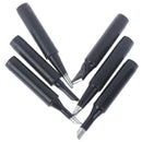 6pcs 900M-T Pure Copper Iron Soldering Tip Solder For Rework Station Tool Ki_3C