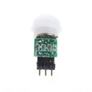 5PCS Mini IR Infrared Pyroelectric PIR Motion Body Human Sensor Detector Module