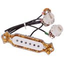 Metal Single Coil Magnetic Acoustic Guitar Pickup for 38-41"Guitar Replacement