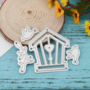 Metal Cutting Dies Stencil for DIY Scrapbooking Photo Album Peace Dove Card