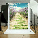 Photography Background Village Lane Wall Studio Props Backdrop Fabric Decor A