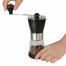 Manual Coffee Grinder, Ceramic Coffee Mill, Adjustable Grind, Glass Jar, Bu Q7C3