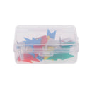 30pcs Flag Head Push Pins Mixed Color Thumbtacks Office School Notice Board Tack