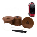 3pcs  Stainless Coffee Filter Refillable Coffee Capsules fit for Caffitaly