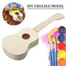 Kit Hawaii Guitar DIY Gift Ukulele Ukelele Handwork Guitar 21 Inch Kids Basswood