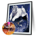 Tiger 5D Round Diamond Painting Embroidery DIY Cross Stitch Home Decor Gift