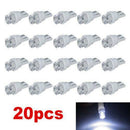20PCS Wedge Side T10 Car White LED 194 168 SMD W5W light Bulb lamp 12V DC Set