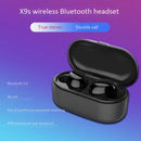 Wireless Earphone Bluetooth 5.0 X9S TWS Wireless Bluetooth Earbud Stereo Ba L4Q6
