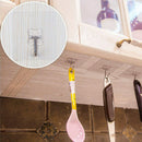Bathroom Kitchen Organizer Hanger Hooks Wall Hanging Door Towel Holder Rack 1 x