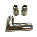 4 Pieces Oxygen O2 Sensor Spacer Extender M18x1.5mm Bung 90 Degree Angle Kit