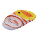 1 pair of baby socks anti-slip Non-slip socks slippers (color random)