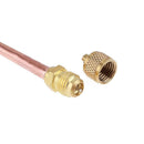 Air Conditioning Refrigeration Service Access Valve 1/4in SAEx1/4in ODx4in